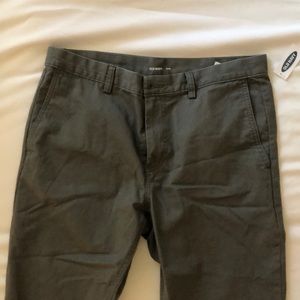 Dark green Chinos
